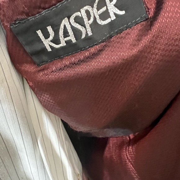 KASPER MENS FINE CLOTHING, SPORTS BLAZER SIZE 42S HAS GOLD BUTTONS 100% … - Picture 7 of 11